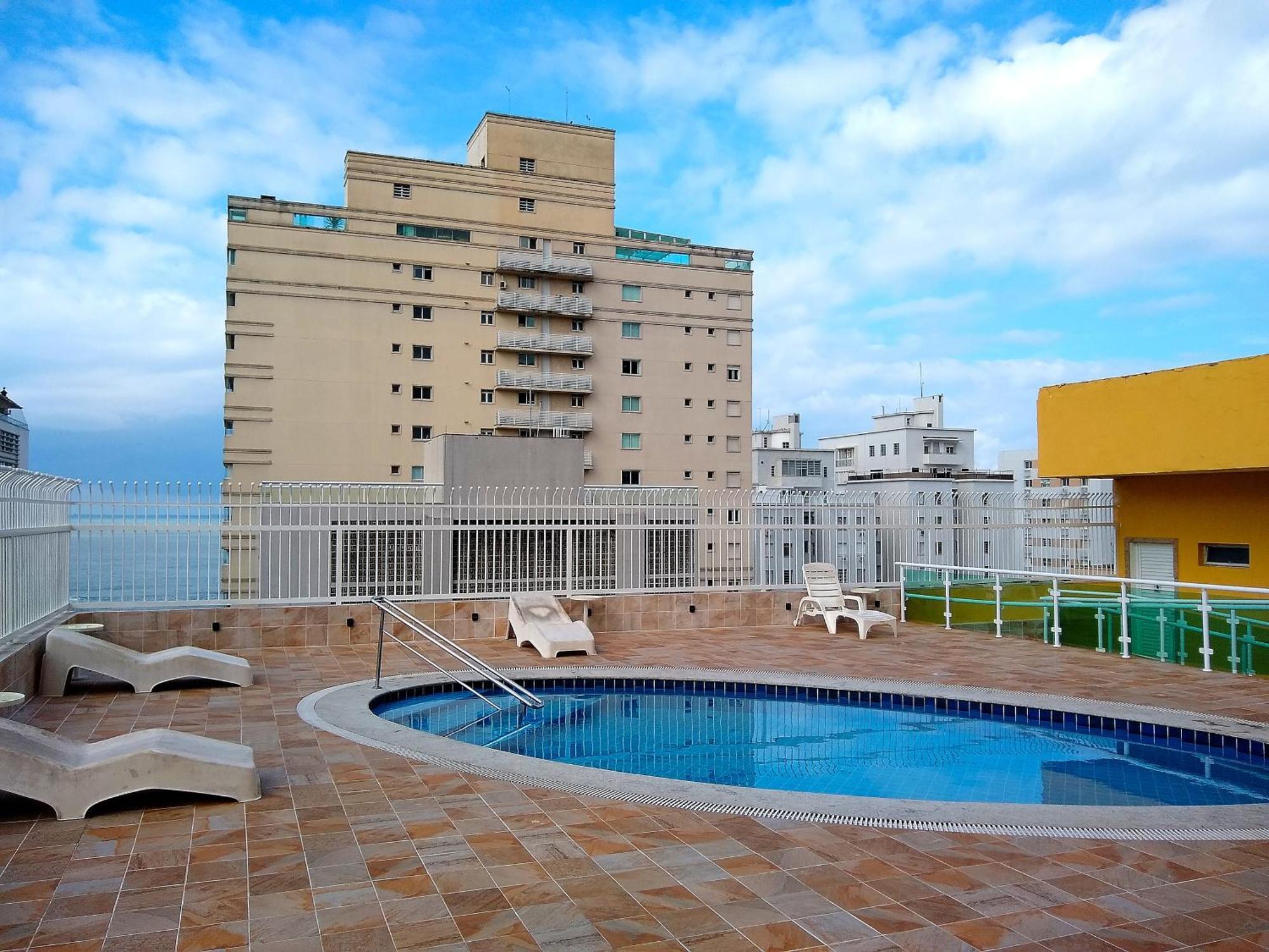 Flat Pitangueiras Boulevard Center Guarujá Exterior foto
